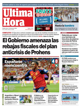 Cover of Ultima Hora