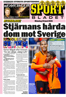 Cover of Sportbladet