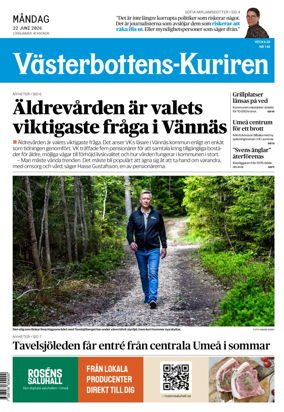 Cover of Vasterbottens-Kuriren