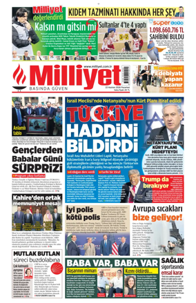 Cover of Milliyet