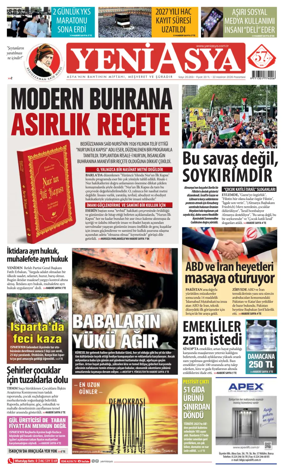 Cover of Yeni Asya