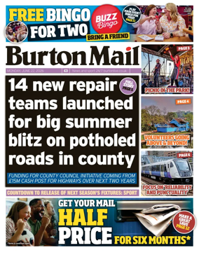 Cover of Burton Mail