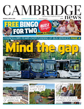 Cover of Cambridge News