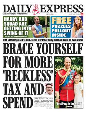 Cover of Daily Express