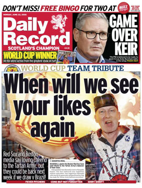 Cover of Daily Record