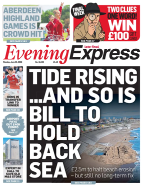 Cover of Evening Express