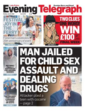 Cover of Evening Telegraph (First Edition)