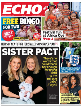 Cover of Liverpool Echo