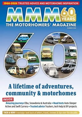 Cover of MMM The Motorhomers' Magazine