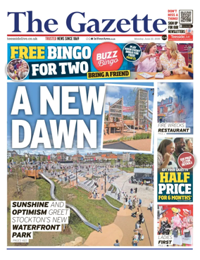 Cover of Teesside Evening Gazette