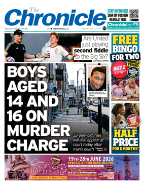 Cover of The Chronicle (South Tyneside and Durham)