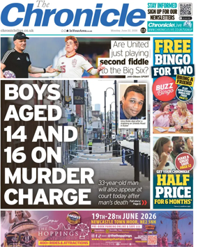 Cover of The Chronicle (UK)