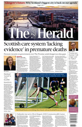 Cover of The Herald (Scotland)