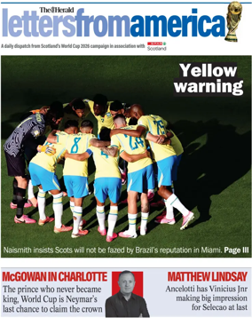 Cover of Herald Sport