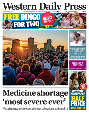 Cover of Western Daily Press