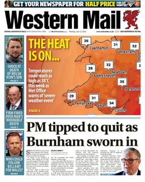 Cover of Western Mail