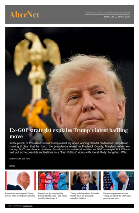 Cover of AlterNet