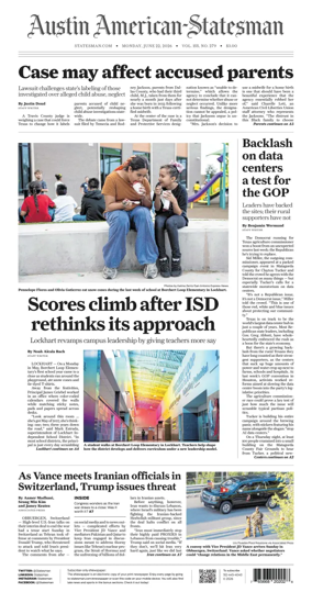 Cover of Austin American-Statesman