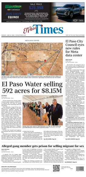 Cover of El Paso Times