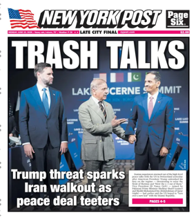 Cover of New York Post