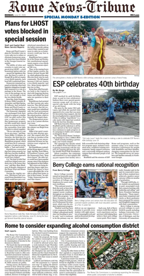 Cover of Rome News-Tribune