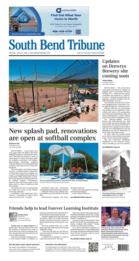 Cover of South Bend Tribune