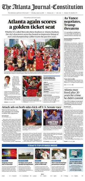 Cover of The Atlanta Journal-Constitution