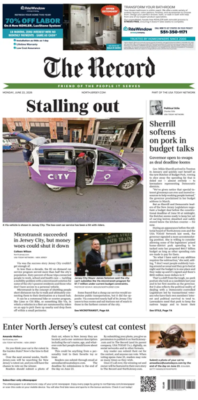 Cover of The Bergen Record