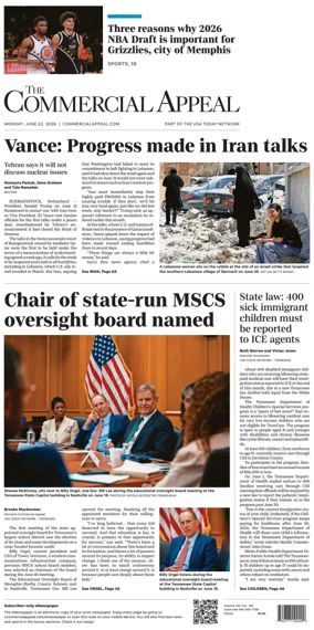 Cover of The Commercial Appeal