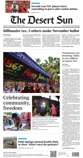 Cover of The Desert Sun