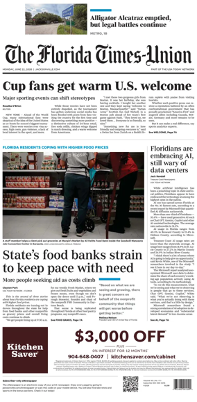 Cover of The Florida Times-Union