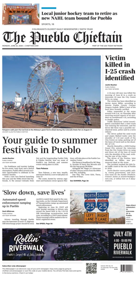 Cover of The Pueblo Chieftain