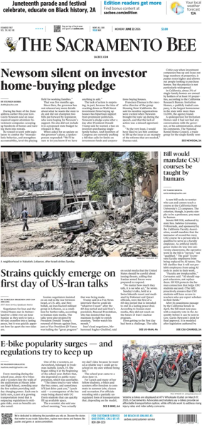 Cover of The Sacramento Bee