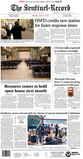 Cover of The Sentinel-Record