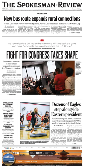 Cover of The Spokesman-Review (Spokane)