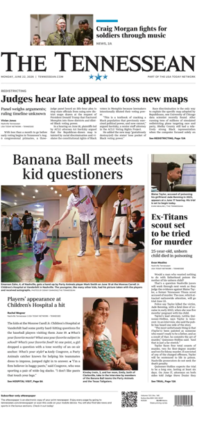 Cover of The Tennessean