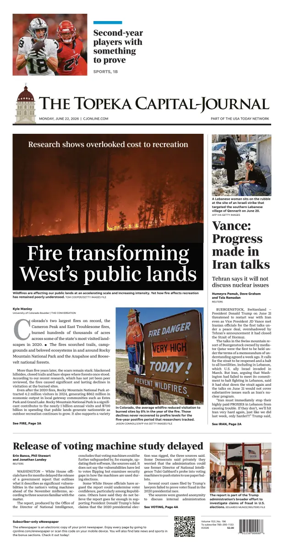 Cover of The Topeka Capital-Journal