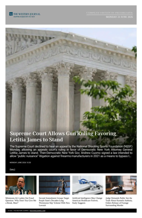 Cover of The Western Journal
