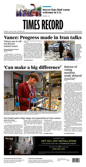 Cover of Times Record (Ft. Smith Southwest)