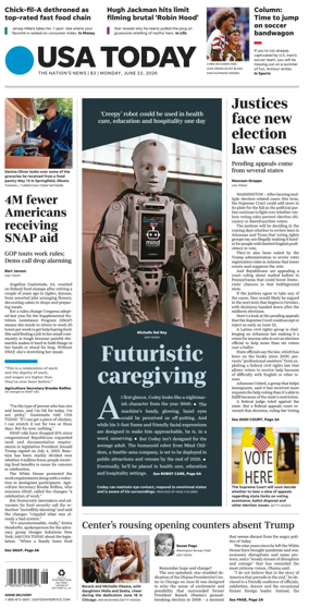 Cover of USA TODAY US Edition