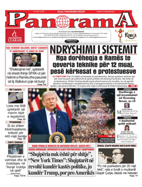 Cover of Panorama (Albania)