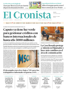 Cover of El Cronista