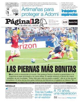 Cover of Pagina 12