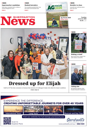 Cover of Shepparton News