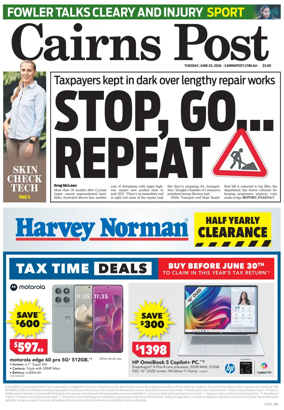 Cover of The Cairns Post