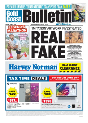 Cover of The Gold Coast Bulletin