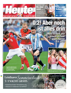 Cover of Heute - Niederosterreich Ausgabe