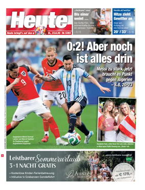 Cover of Heute - Wien Ausgabe