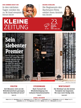 Cover of Kleine Zeitung Steiermark