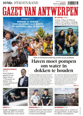 Cover of Gazet van Antwerpen Stad en Rand
